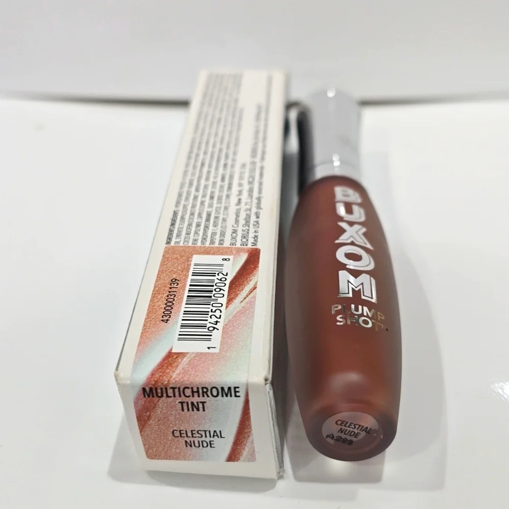 NIB ✅ Buxom #CELESTIAL NUDE Plump Shot Collagen Peptides Lip Serum  ✨ BNIB